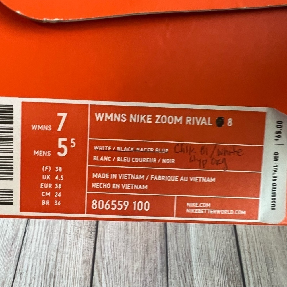 Nike Zoom Rival Racing Shoes 7 - Picture 6 of 6